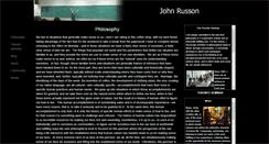 Desktop Screenshot of johnrusson.com